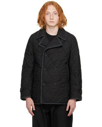 Comme Des Garcons SHIRT Navy Quilted Jacket