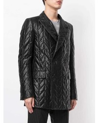 Emporio Armani Quilted Double Breasted Blazer
