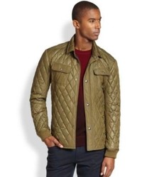 Vince Quilted Cpo Jacket