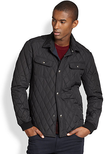 Vince Quilted Cpo Jacket, $475 | Saks Fifth Avenue | Lookastic