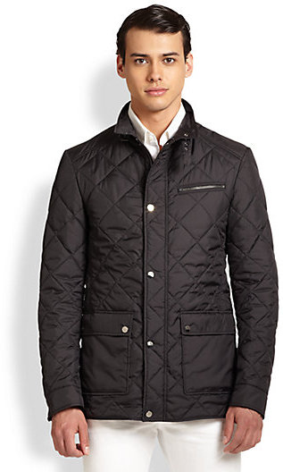 Salvatore Ferragamo Quilted Jacket, $1,550 | Saks Fifth Avenue