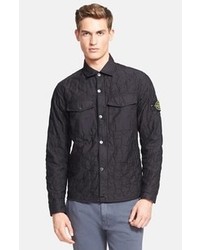 Stone Island Quilted Shirt Jacket