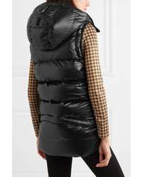 TEMPLA 10k Nano Gloss Hooded Quilted Shell Down Vest