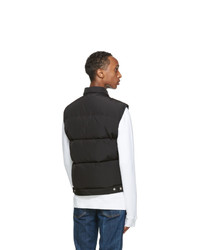 DSQUARED2 Black Down Quilted Vest