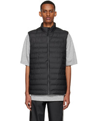 Rains Black Polyester Vest
