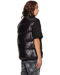 DSQUARED2 Black Quilted Down Vest