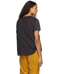 Remi Relief Black Quilted Outdoor Vest