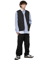 TAION Black Zip Down Vest