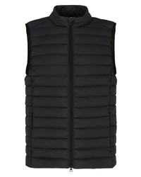 ECOALF Cardiff Quilted Vest In Black At Nordstrom