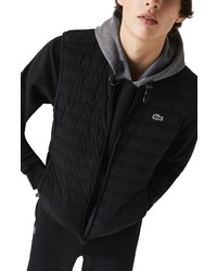 Lacoste Crinkled Water Resistant Quilted Packable Vest