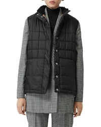 Burberry Leintune Faux Quilted Vest