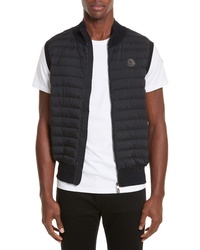 Moncler Maglia Tricot Quilted Vest