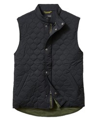 Bonobos Onion Quilted Vest In Black At Nordstrom