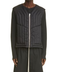 Rick Owens Quilted Down Vest