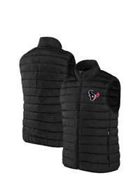 NFL X DARIUS RUCKE R Collection By Fanatics Black Houston Texans Faux Down Full Zip Vest At Nordstrom