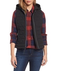 Andrew Marc Sage Hooded Quilted Vest
