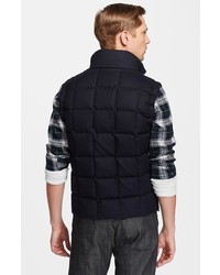 Moncler Tenay Quilted Wool Down Vest