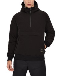 Armani Exchange Quilted Hooded Anorak