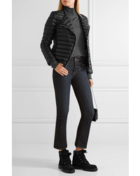 Moncler Amy Quilted Shell Down Jacket Black