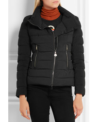 Moncler Antigone Quilted Shell Down Jacket Black