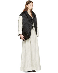 Isabel Marant Black And White Quilted Hector Jacket