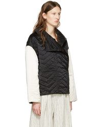 Isabel Marant Black And White Quilted Hector Jacket