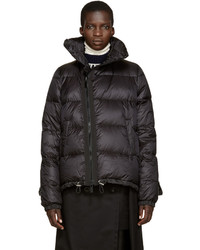 Sacai Black Quilted Down Jacket