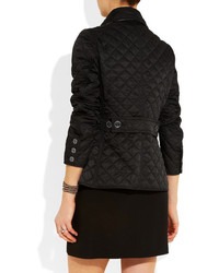 Burberry Brit Quilted Shell Jacket Black