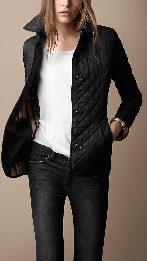 Burberry Diamond Quilted Jacket, $595 