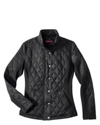 Merona Quilted Puffer Jacket Black Xs