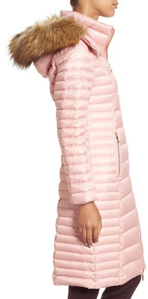 Kate spade faux on sale fur trim puffer coat