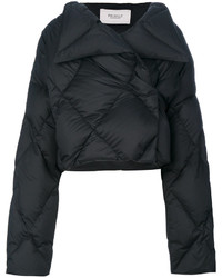 Pringle Of Scotland Cropped Quilted Puffa Jacket