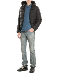Duvetica Quilted Jacket With Contrast Lining
