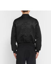 Alexander McQueen Quilted Silk Souvenir Jacket