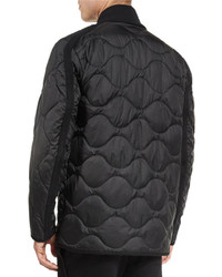 Public School Quilted Snap Front Jacket
