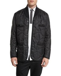 Public School Quilted Snap Front Jacket