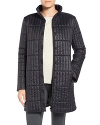Eileen Fisher Recycled Nylon Blend Quilted Jacket