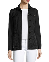 Burberry Whitworth Field Jacket W Quilted Bottom