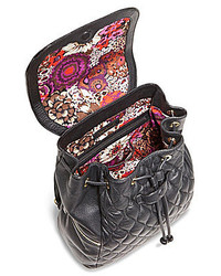 Vera Bradley Amy Quilted Leather Backpack