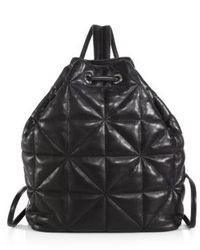 Milly Avery Quilted Leather Backpack