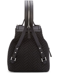 Mackage Black Quilted Tanner Backpack
