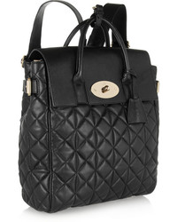 Mulberry Cara Delevingne Large Quilted Leather Backpack