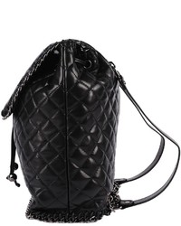 Inzi Quilted Chain Backpack