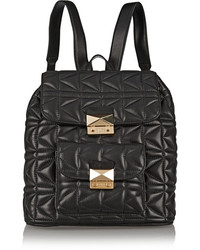 Karl Lagerfeld Kuilted Leather Backpack