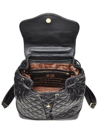 Moschino Love Quilted Eco Leather Backpack