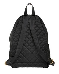 Moschino Quilted Cotton Backpack With Logo