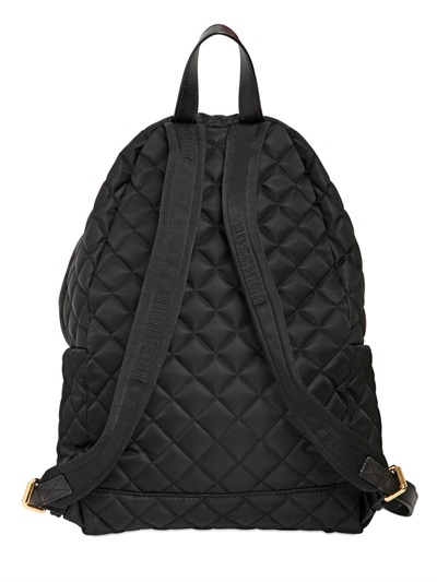 quilted cotton backpack