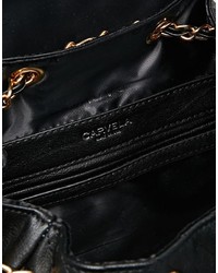 Carvela Quilted Backpack With Chain Detail