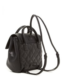 Steve Madden Quilted Convertible Faux Leather Backpack Tote