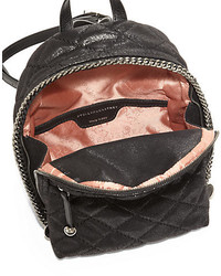Stella McCartney Quilted Faux Leather Mini Backpack